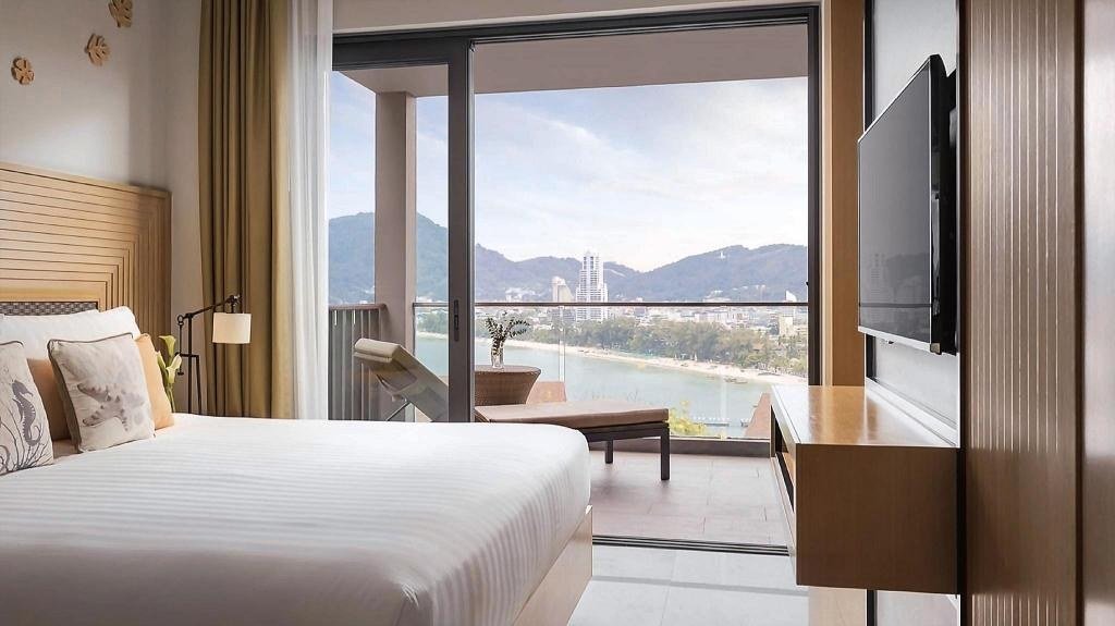 Amari Phuket:俱乐部单卧海景阳台套房景观