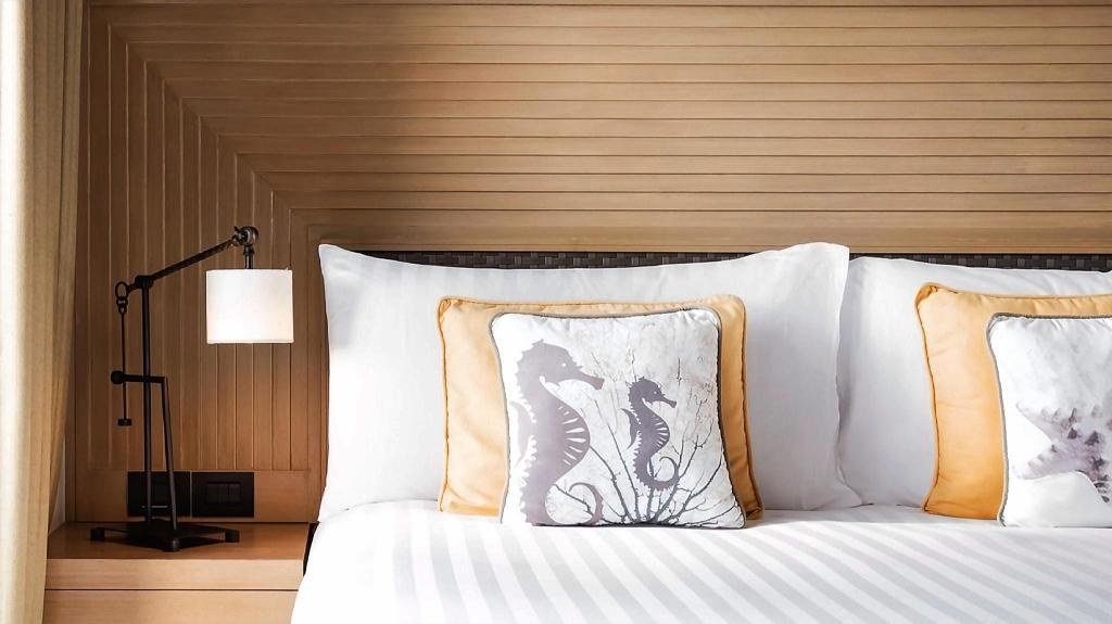 Amari Phuket:附Coral Lounge权益的单卧海洋套房床铺