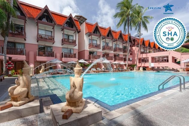 Seaview Patong Hotel：外观